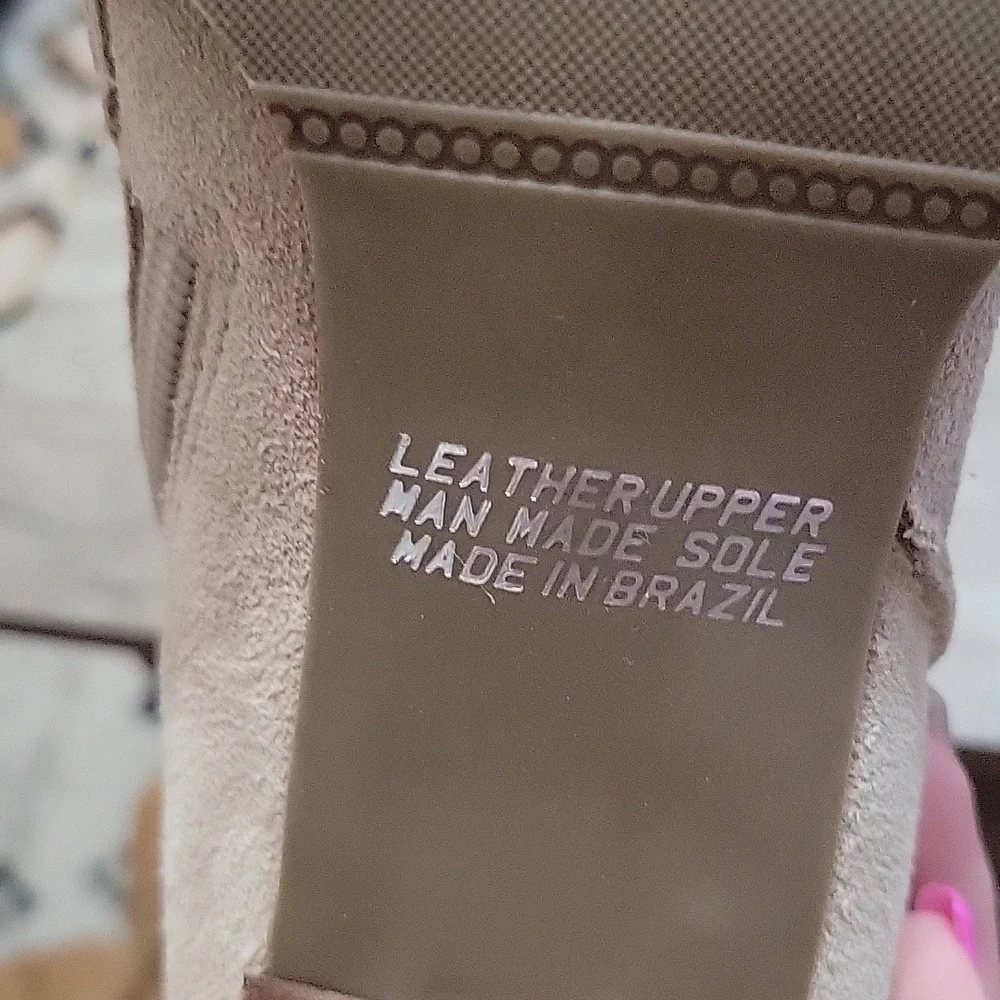 Leather BOHO Ankle Boots 7 - Picture 7 of 7